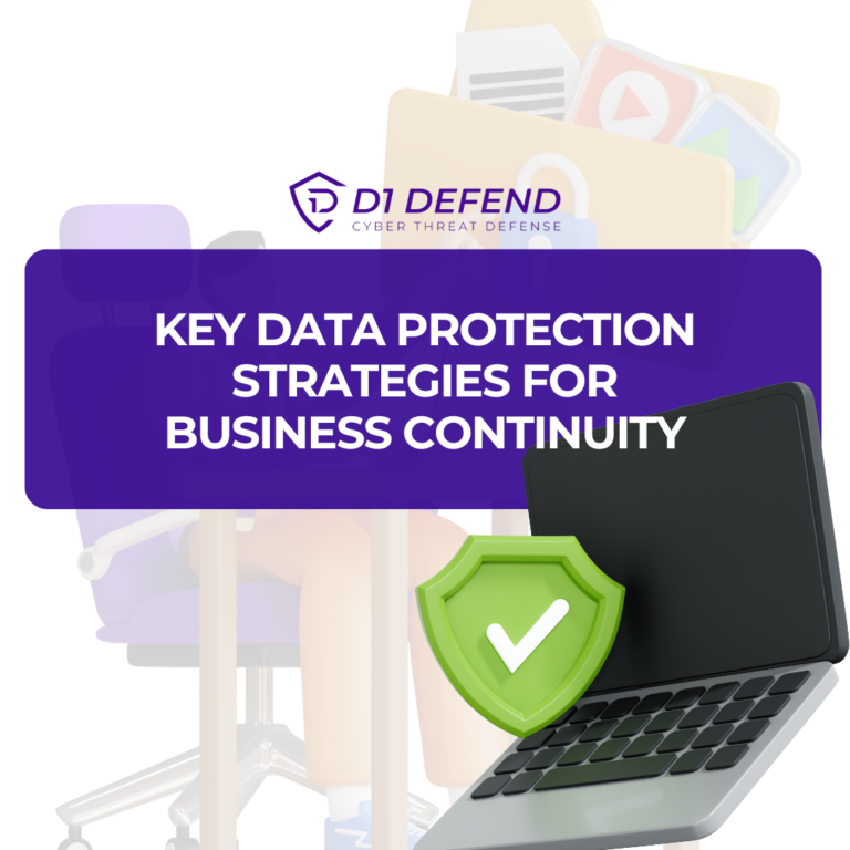 Key Data Protection Strategies for Business Continuity - D1 Defend